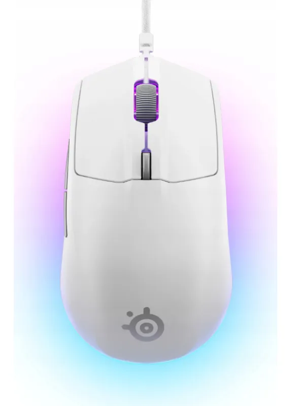 Mysz przewodowa SteelSeries Rival 3 Gen 2 White