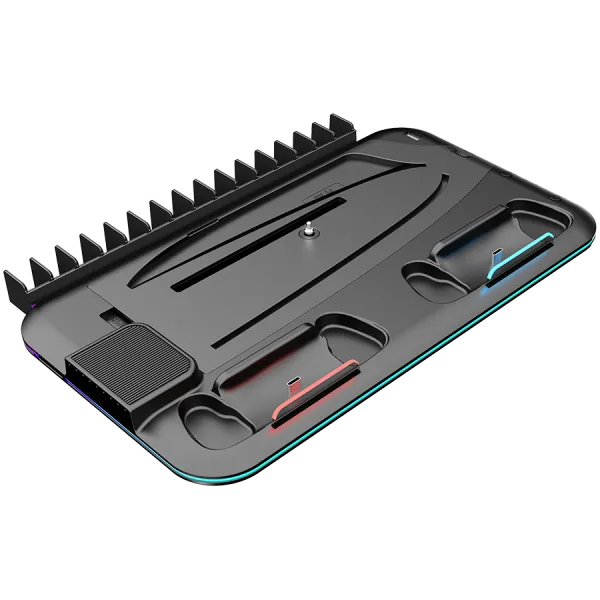CANYON Podstawka chłodząca CS-51 RGB PS5 Slim/DE Ładowanie Czarna
