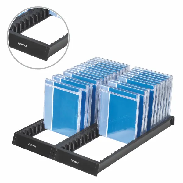 HAMA ORGANIZER CD FLIPPER NA 44 PŁYTY STOJAK NA CD DVD