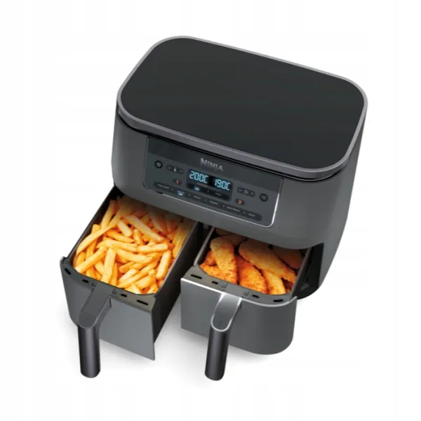 Frytkownica beztłuszczowa Ninja DZ300EU Dual Zone 7,6l Air Fryer 2 komory