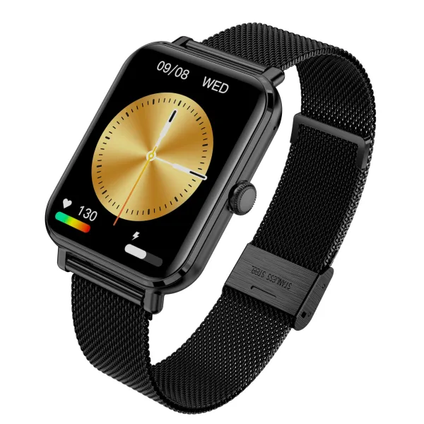 Smartwatch Garett GRC CLASSIC czarny stalowy