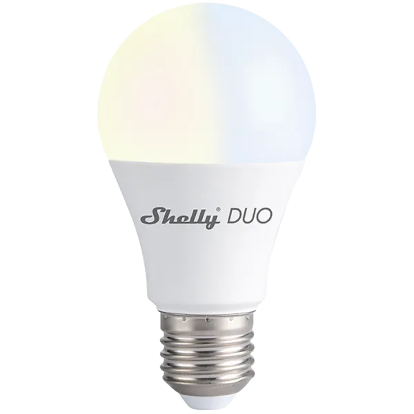 SHELLY Duo E27 - WW/CW żarówka
