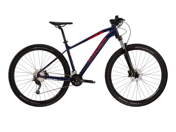 Rower górski MTB XC KROSS Level 2.0 Pw rozmiar XXL Granatowy