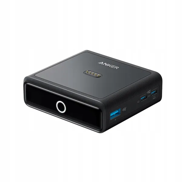 Baza ładująca ANKER Prime 100W Tech. GaN Kontrola temp. ładowania Czarna