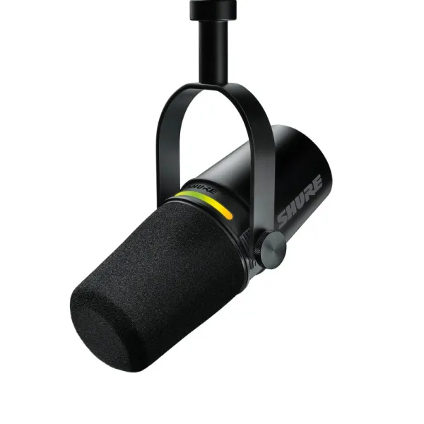 Shure MV7 -K - Mikrofon lektorski XLR/USB-C Czarny