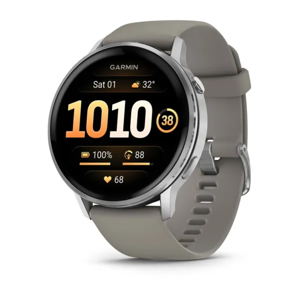 Smartwatch Garmin Venu 4 45mm Silver Silver Gray
