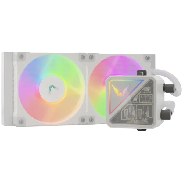 VALKYRIE V240 Lite ARGB White chłodzenie wodne AIO CPU Biały