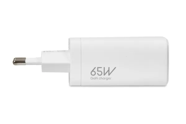 ŁADOWARKA SIECIOWA I-BOX C-65 GAN 65W KABEL, WHITE