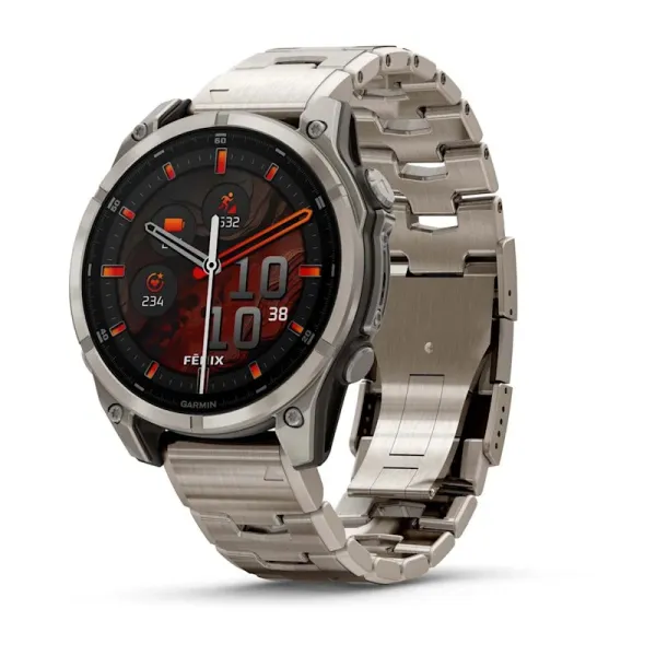 Garmin Fenix 8 Amoled 47mm Sapphire Stainless Steel