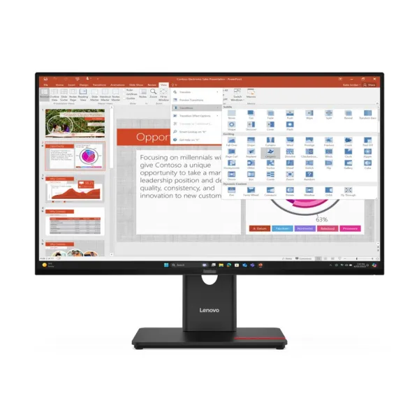 Lenovo ThinkVision T27-40 27 IPS FHD AG 4ms 300nit