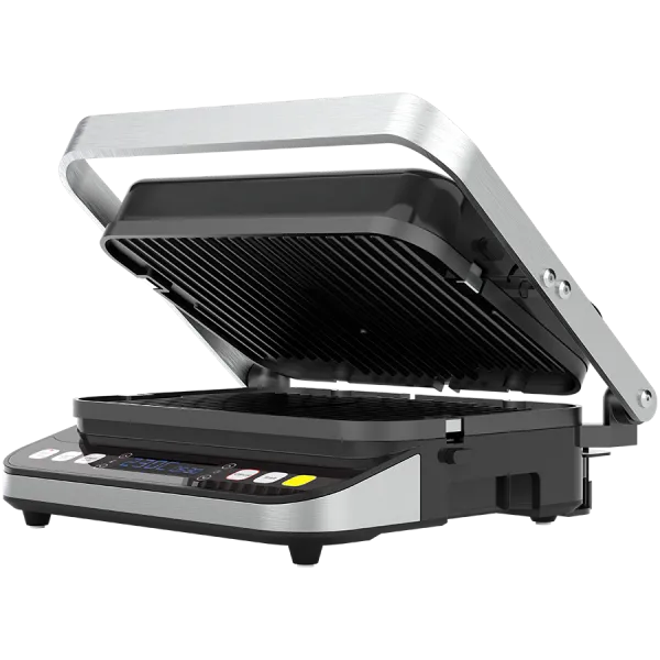 AENO EG1 Grill elektryczny 2000W 3 tryby Timer 320x220 Czarny