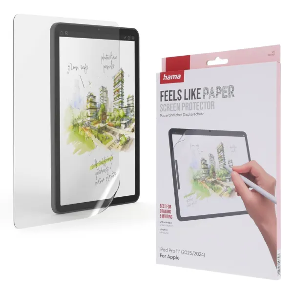 HAMA FOLIA OCHRONNA JAK PAPIER FEELS LIKE PAPER DO iPad PRO 11" 2025 2024