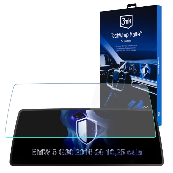 BMW 5 G30 (2016 - 2020) 10,25" - 3mk TechWrap Matte Center Display