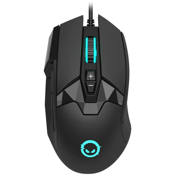 LORGAR Mysz Gamingowa Stricter 579, USB, LED, RGB, Czarna