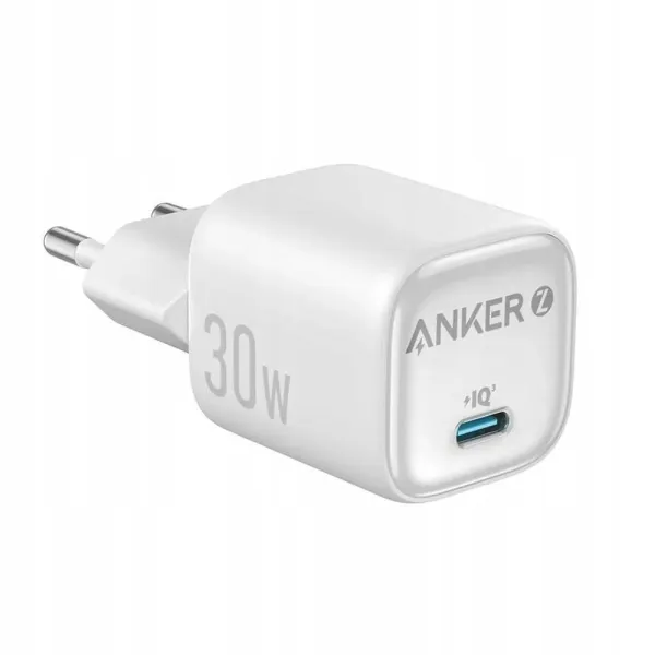 Ładowarka sieciowa Anker Zolo 30W, USB-C biała