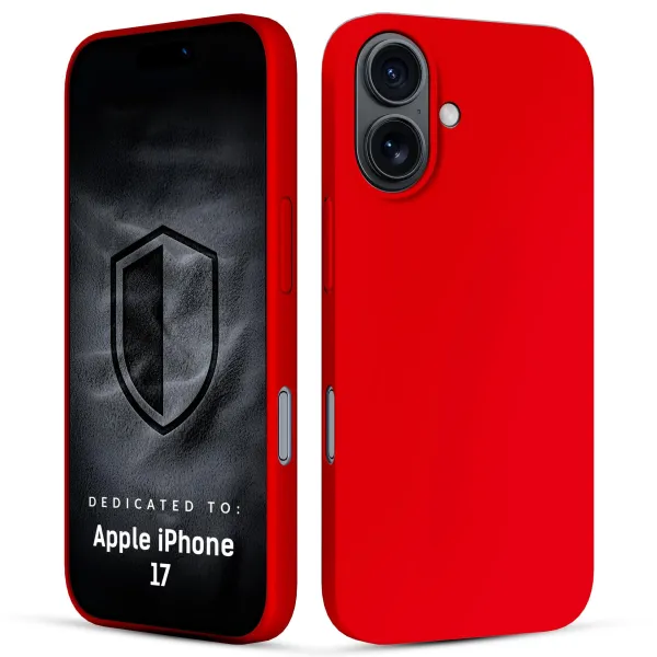 Apple iPhone 17 - 3mk Hardy Mellow Case Red