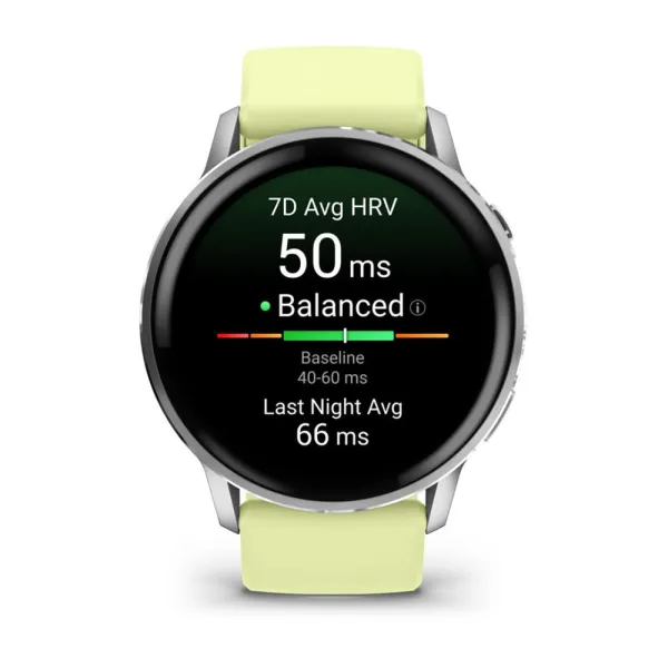 Smartwatch GARMIN Venu 4 45mm Gray Silver Citron