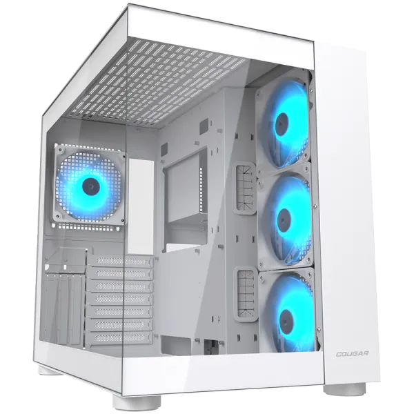 COUGAR Obudowa FV150 RGB, Midi Tower, Bia?a