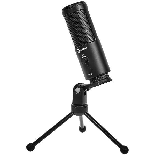 LORGAR Mikrofon Gamingowy Voicer 521, USB, Czarny