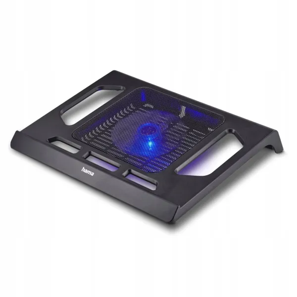 Hama Black podstawka chłodząca pod laptopa 15.6" wentylator diody LED USB-A