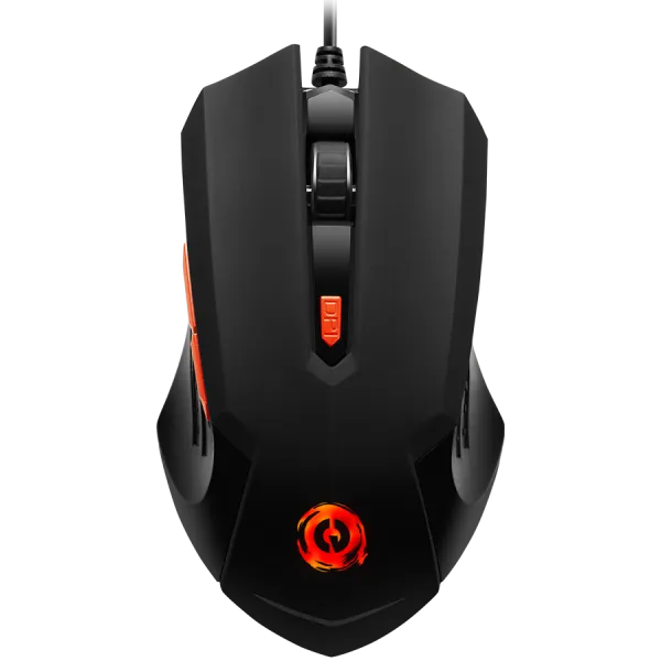 CANYON Mysz gamingowa Star Raider GM-1 RGB 6 Przyc. Przew. Czarna