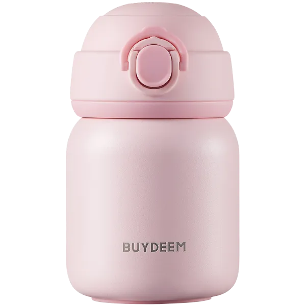 BUYDEEM Termos ze stali nierdzewnej 200ml, TAN200, Pale Dogwood