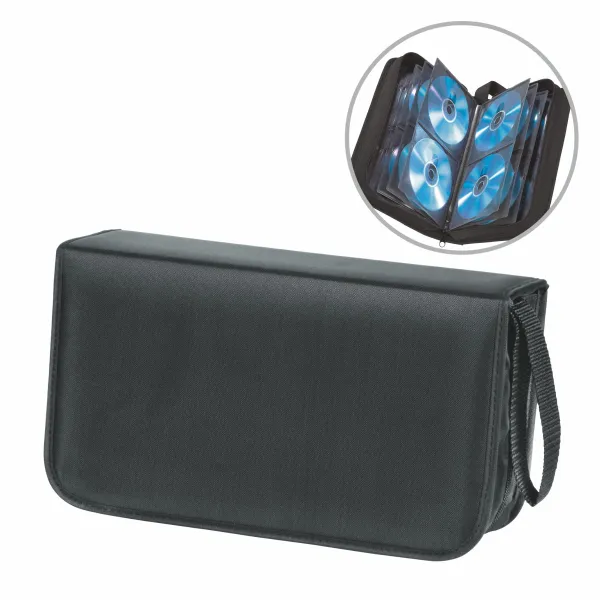 Hama CD-WALLET 120 CD NYLON etui pokrowiec futerał organizer na płyty DVD CD