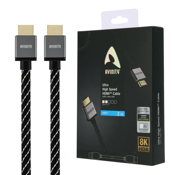 Hama kabel HDMI 7680x4320 8K 2M Avinity do konsoli telewizora dekodera 3d