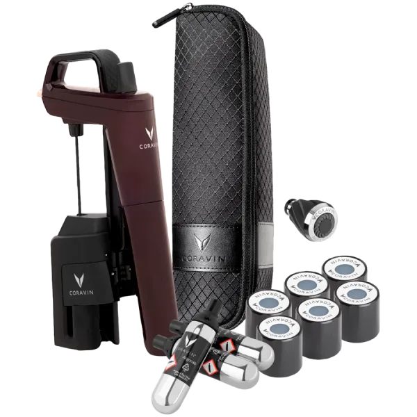 CORAVIN Timeless Six Plus System do przechowywania wina Hermitage Red