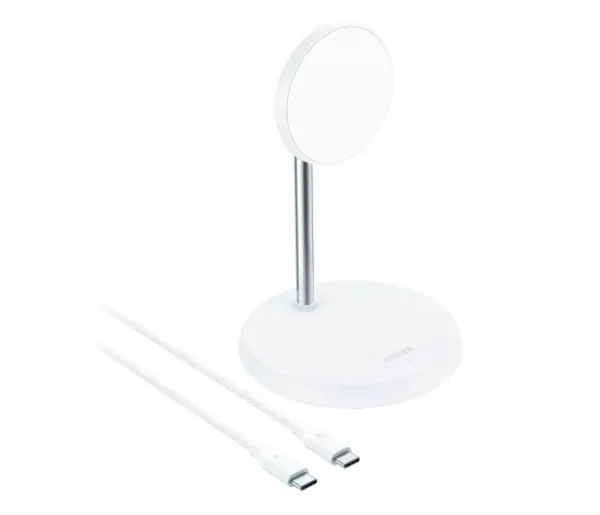 Ładowarka indukcyjna magnetyczna ANKER PowerWave Magnetic Stand 7,5W Biała