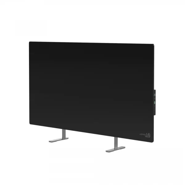 AENO GH4S Grzejnik szklany 700W Podczerwień i Konwekcja App + Panel Czarny