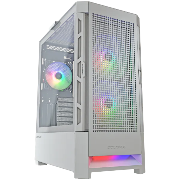 COUGAR Obudowa Airface RGB, Midi Tower, Bia?a