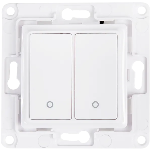 SHELLY Wall switch 2 - white white inteligentny włącznik 2p biały
