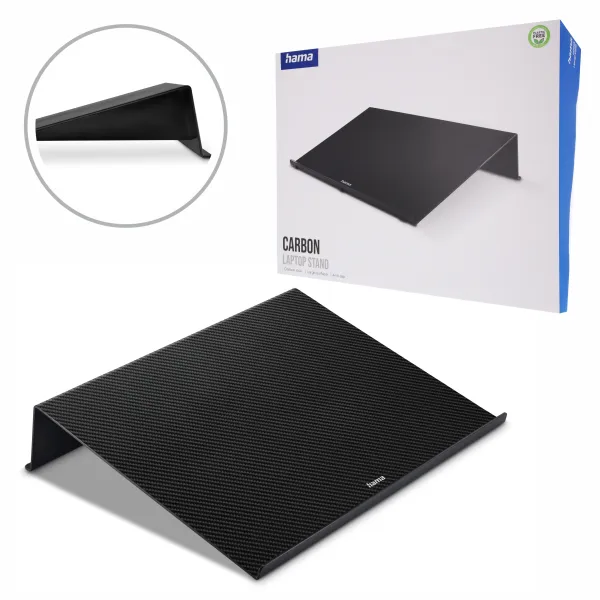 Podpórka Na Biurko Hama "Carbonoptik" Podstawka Pod Laptopa Tablet Książkę