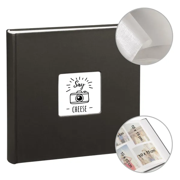 Hama album na zdjęcia foto JUMBO FINE ART 30x30/100 BIAŁE KARTKI CZARNY
