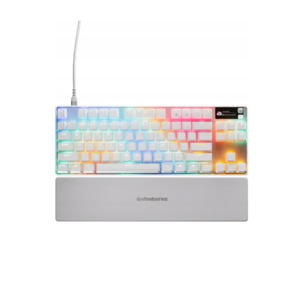 Klawiatura przewodowa SteelSeries Apex Pro TKL Gen 3 White