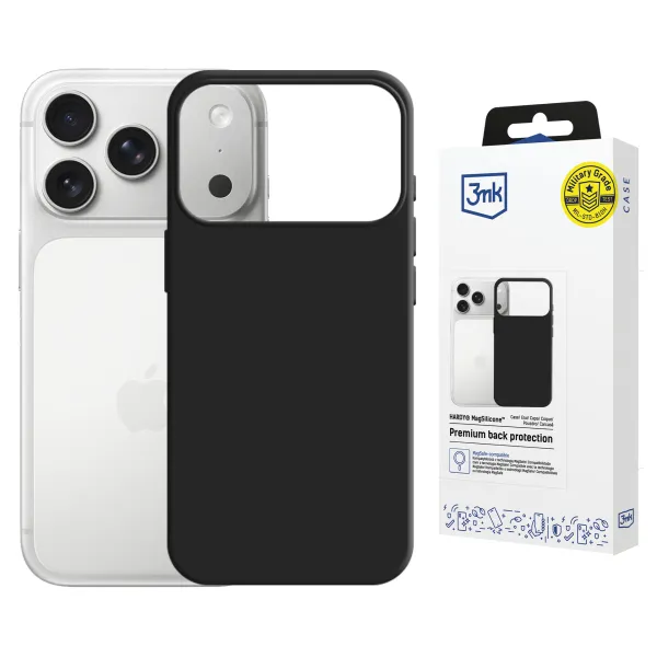 Apple iPhone 17 Pro Max/ 18 Pro Max - 3mk Hardy MagSilicone Graphite