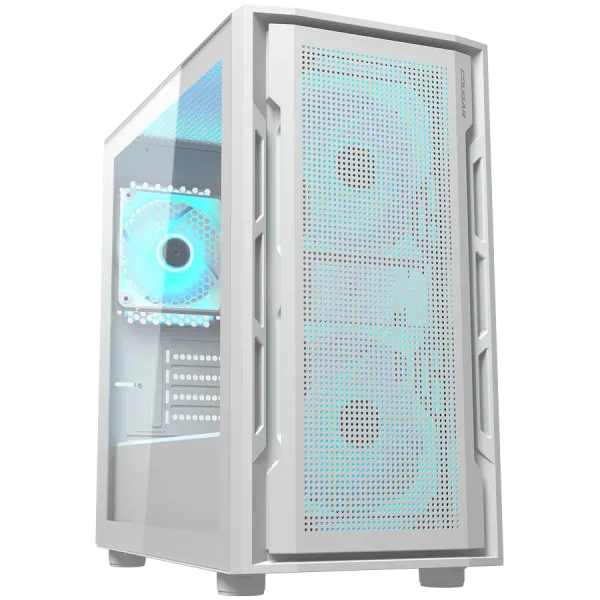 COUGAR UNIFACE MINI RGB, PC Case, Mini Tower, White