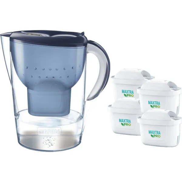 Dzbanek Brita Marella XL   4 wkł. Maxtra niebieski