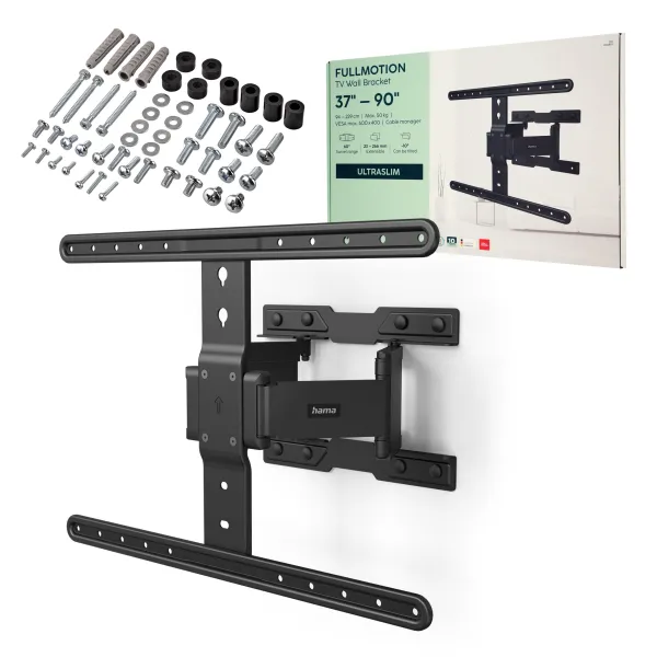 Hama ruchomy UCHWYT do telewizora TV LCD/LED VESA 600x400 FULLMOTION do 90"