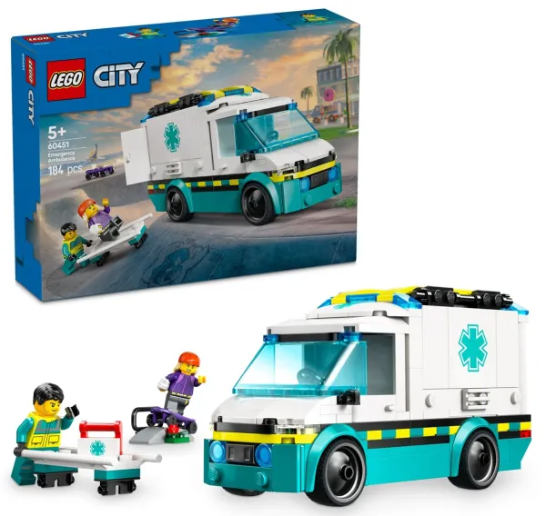 LEGO City 60451 - Karetka pogotowia