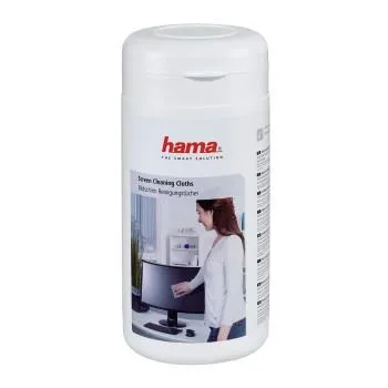 Hama ŚCIERECZKI CZYSZCZĄCE DO EKRANÓW LCD/TFT 100szt.