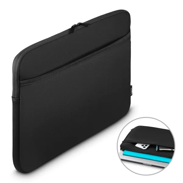 Hama etui NEOPRENOWE NA LAPTOPA 14.1-15.6'' Z KIESZENIĄ CZARNE pokrowiec