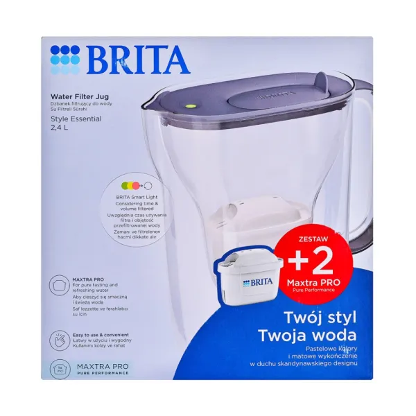 Dzbanek Brita Style Essential 2 wkłady MaxtraPro PP