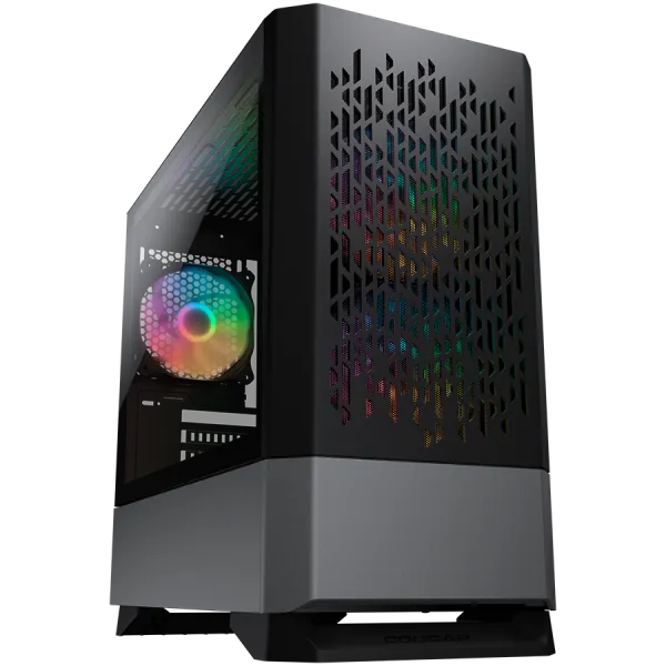 COUGAR Obudowa MG140 Air RGB, Mini Tower, Czarna