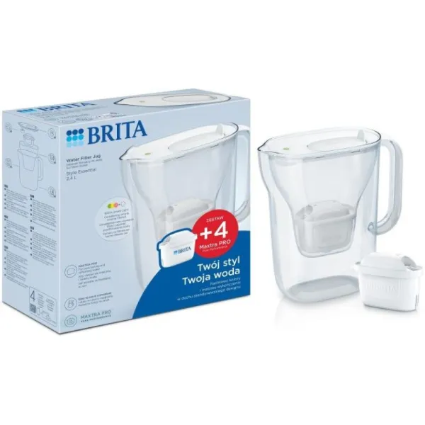 Dzbanek Brita Style Essential biały 4 Maxtra Pro PP