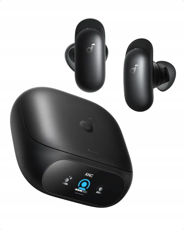 Słuchawki bezprzewodowe dokanałowe Soundcore Liberty 5 Pro czarne