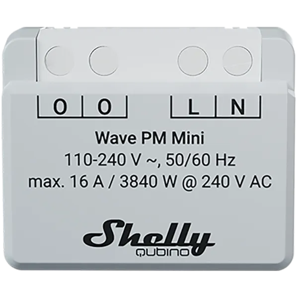 SHELLY Wave PM Mini moduł do pomiaru zużycia energii