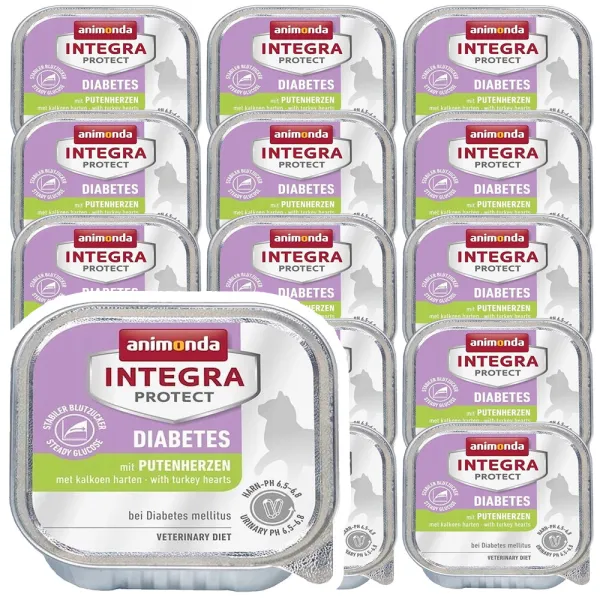 ANIMONDA Integra Diabetes dla kota serca 16x100g