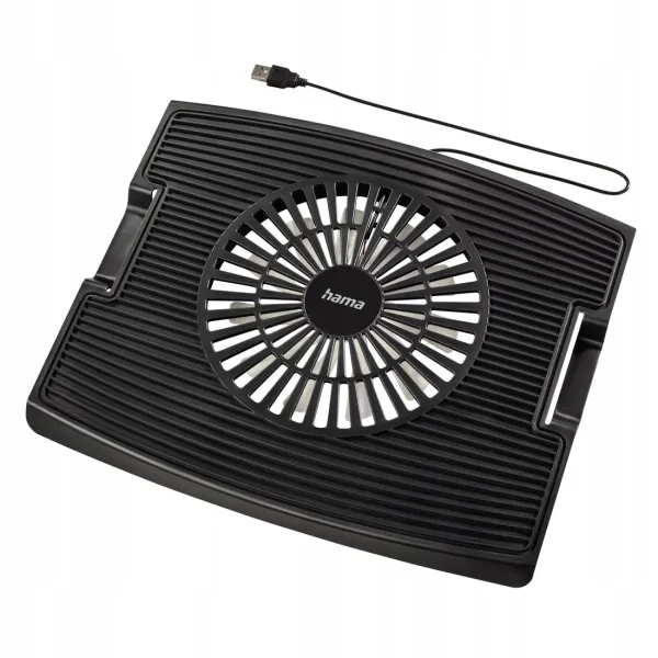 Hama Wave podstawka chłodząca pod laptopa 15.6" wentylator diody LED USB-A